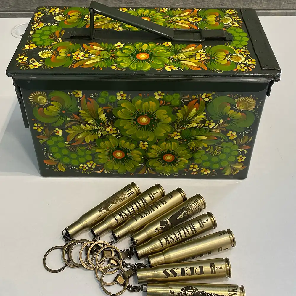 Металевий ящик - з авторським розписом - Зображення 2